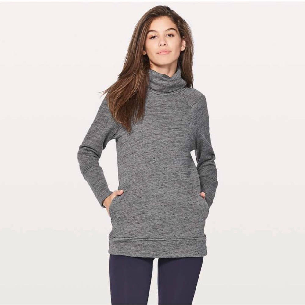 Lululemon To You Tunic in Heather Gray Sz 6